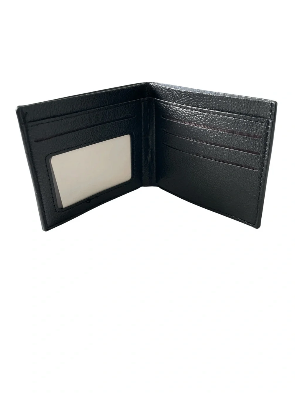 Classic Black Bi-Fold Wallet - Unbranded
